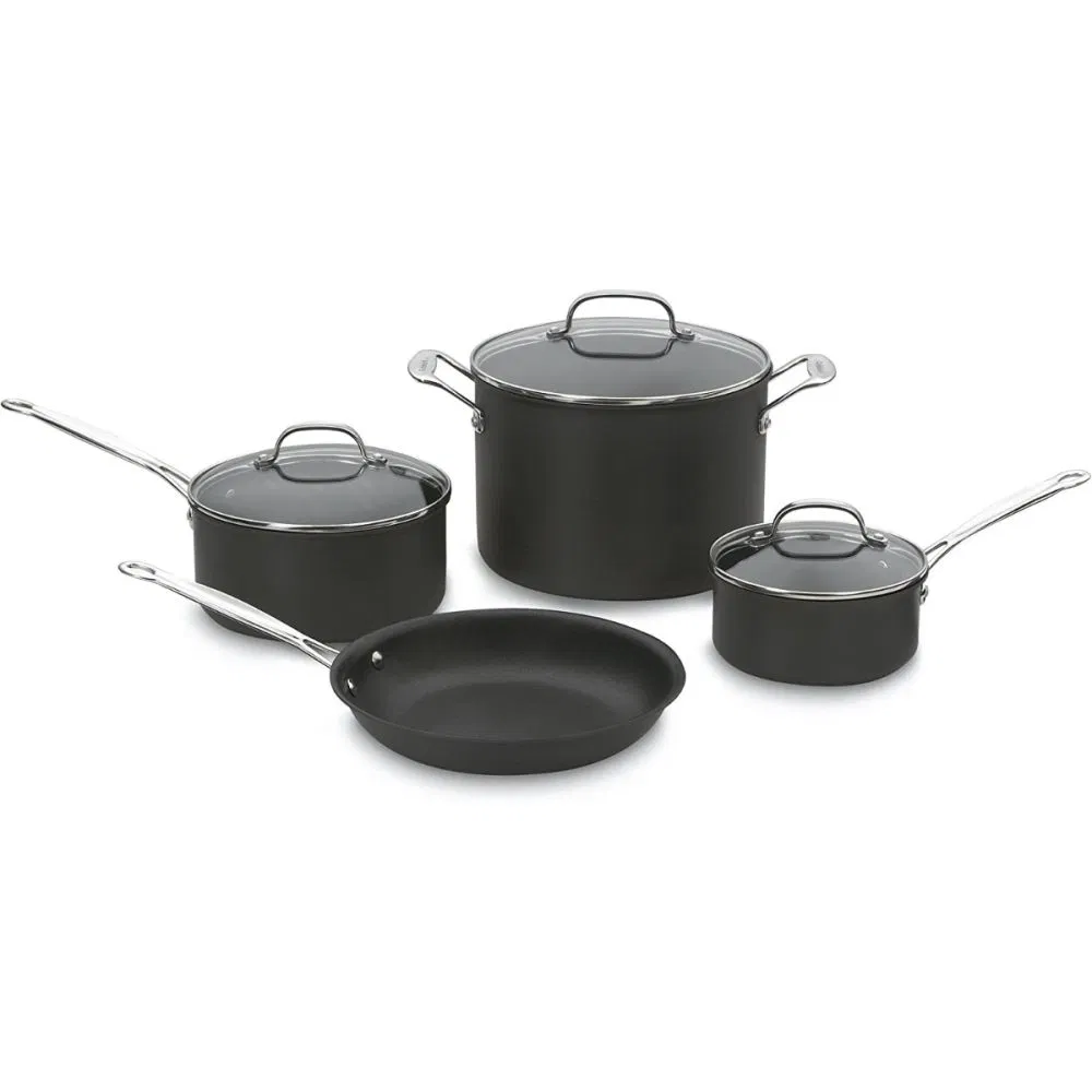 Cuisinart Chef's Classic Hard Anodized Nonstick Cookware Set