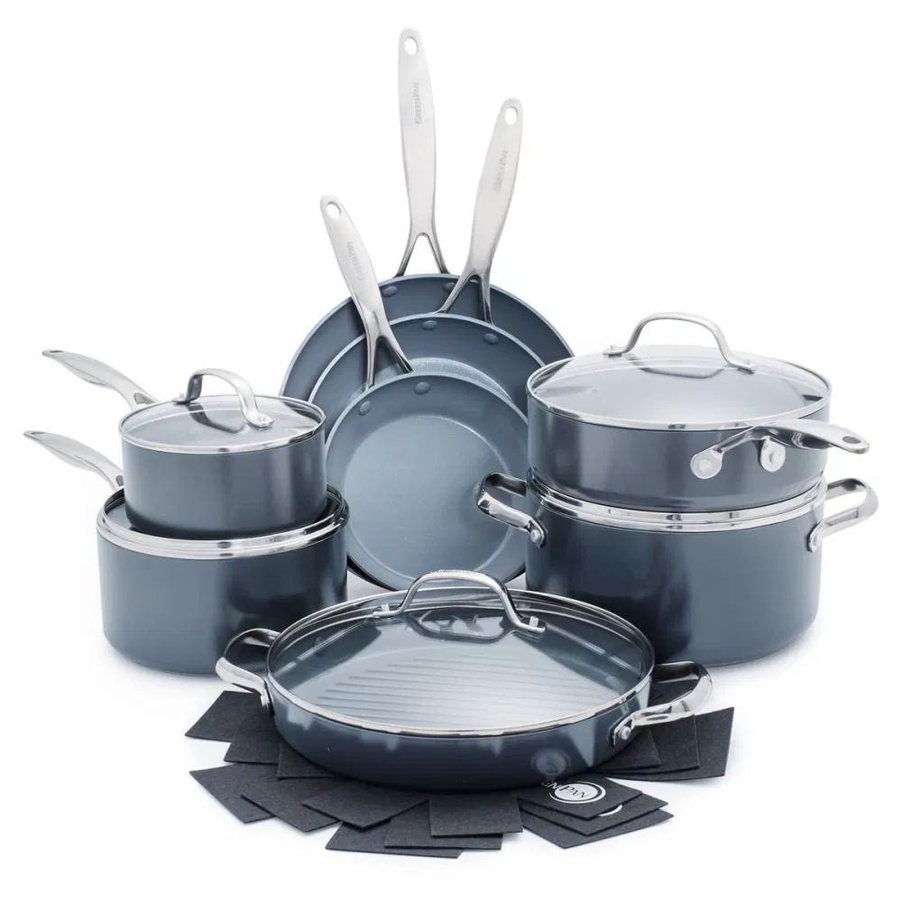 GreenPan Valencia Pro 16-Piece Cookware Set