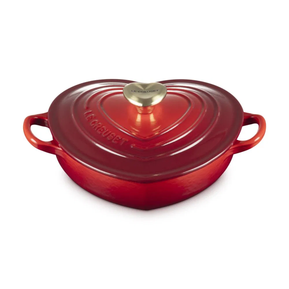 Le Creuset Shallow Heart Dutch Oven