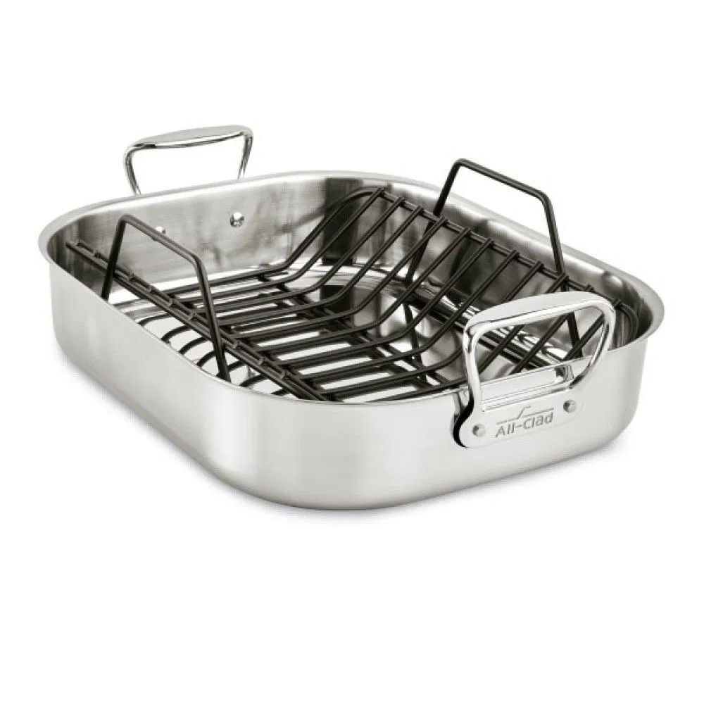 All-Clad Stainless Steel Roaster with Rack