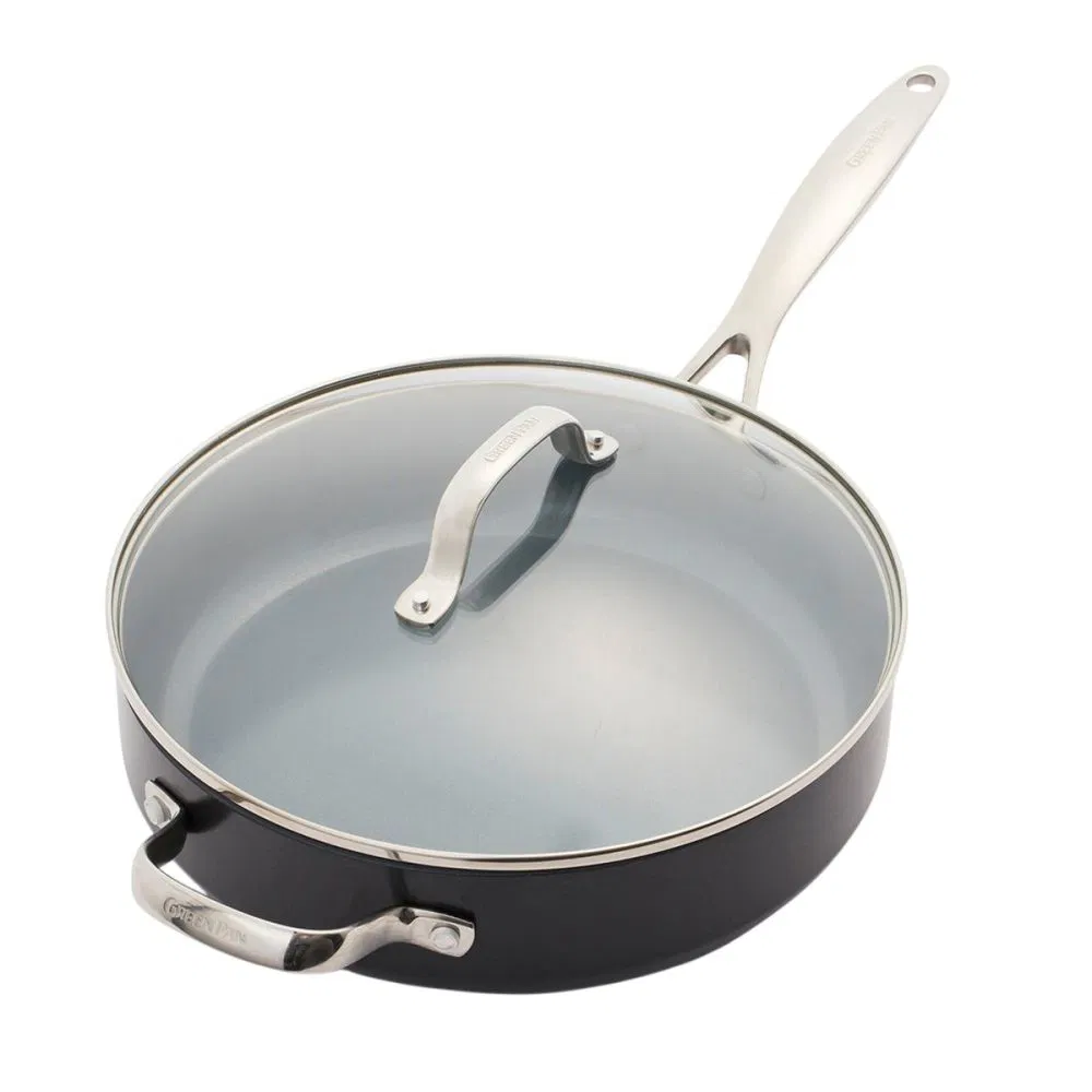 GreenPan Valencia Pro Sauté Pan with Lid
