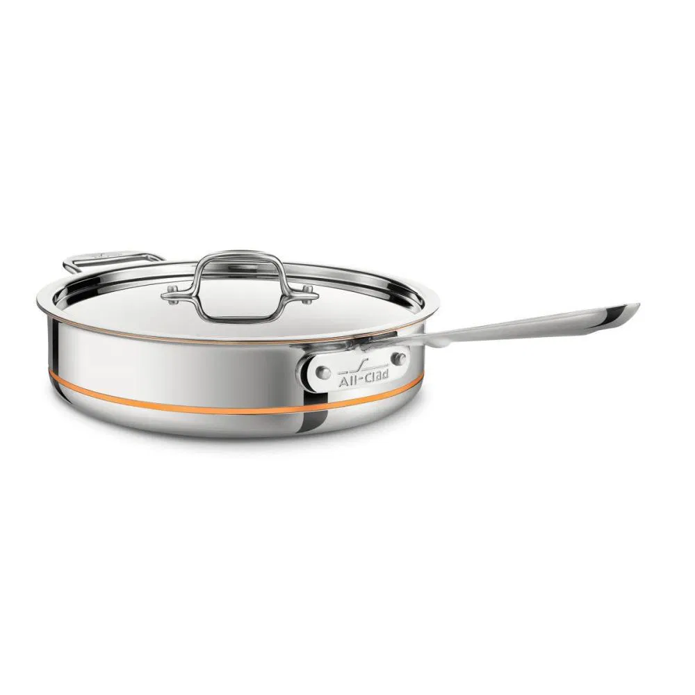 All-Clad Copper Core 5-Ply Bonded Stainless Steel Saute Pan