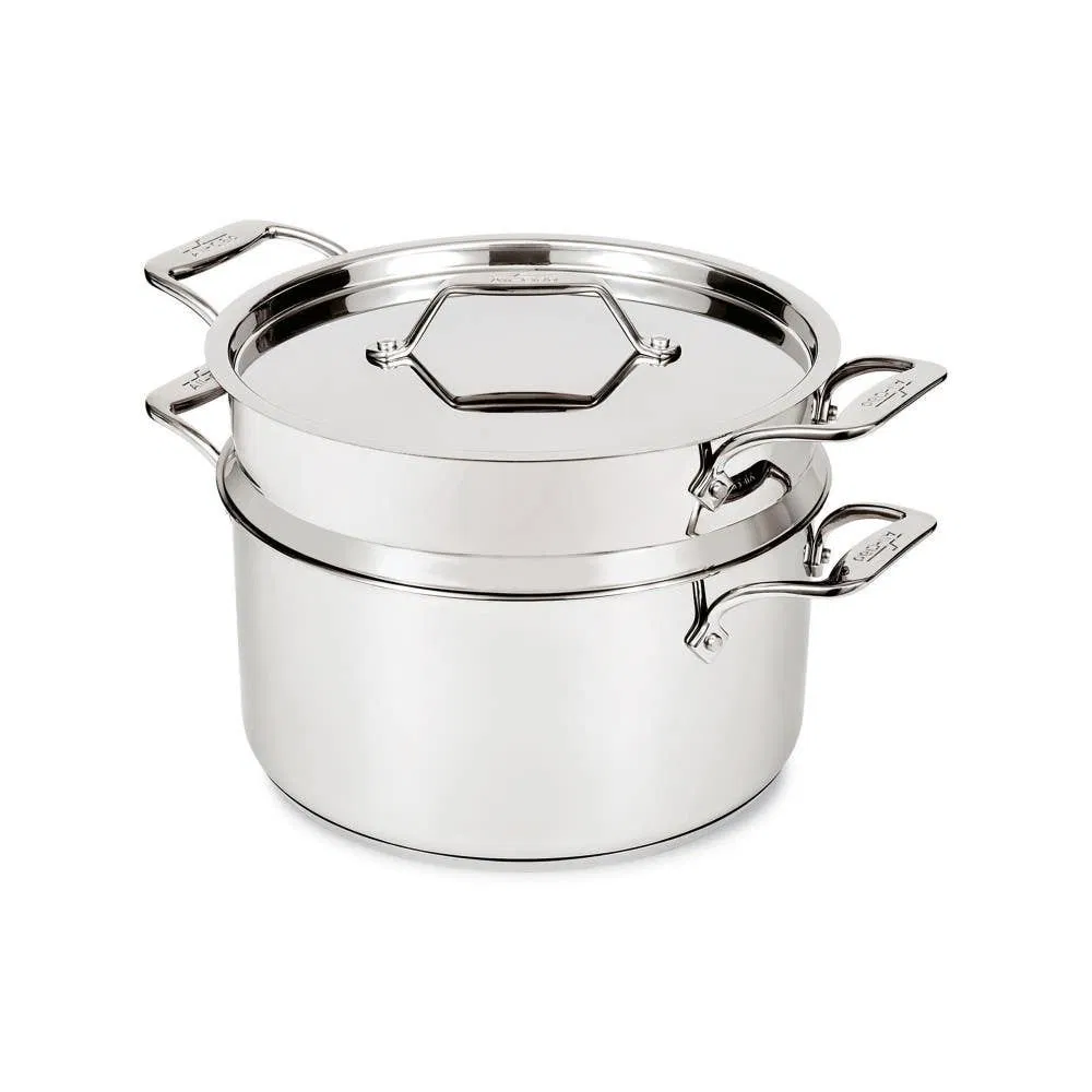 All-Clad Simply Strain Stainless Steel Multi-Pot with Insert