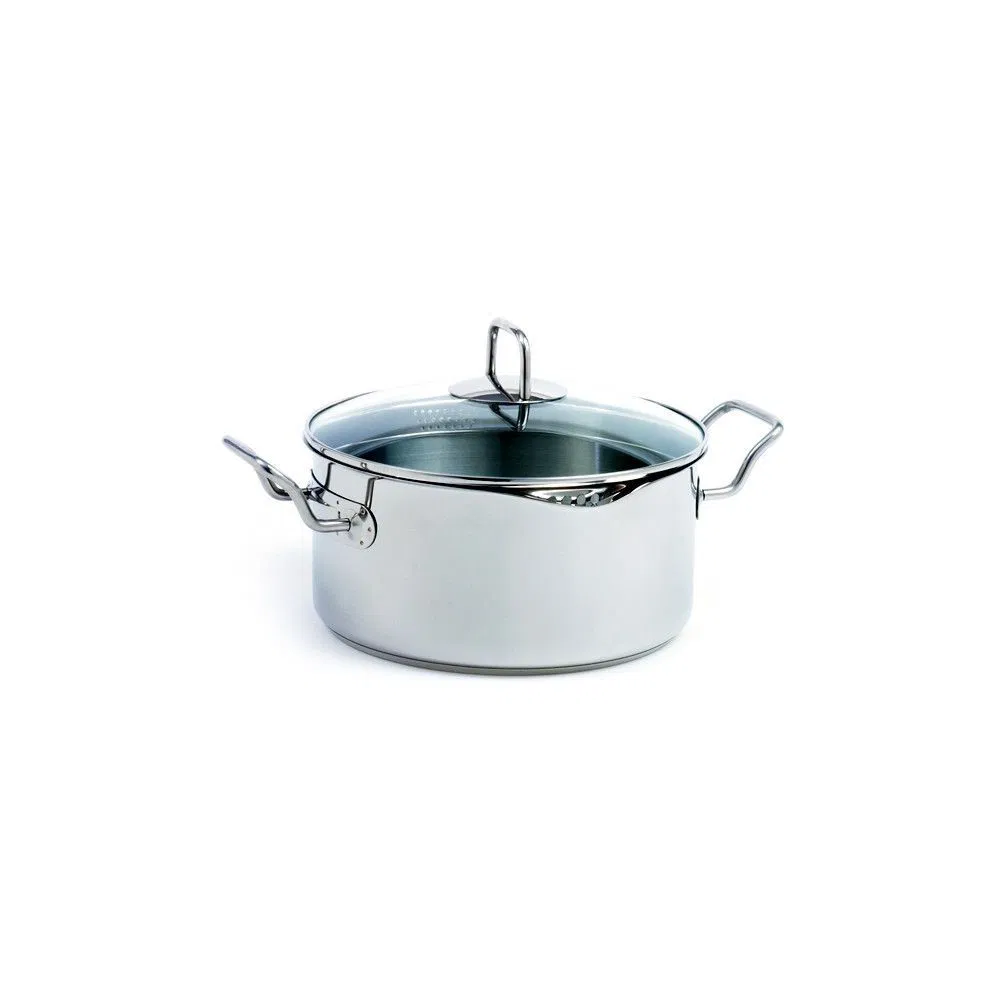 Norpro KRONA S/S 5QT Vented Pot with Straining Lid