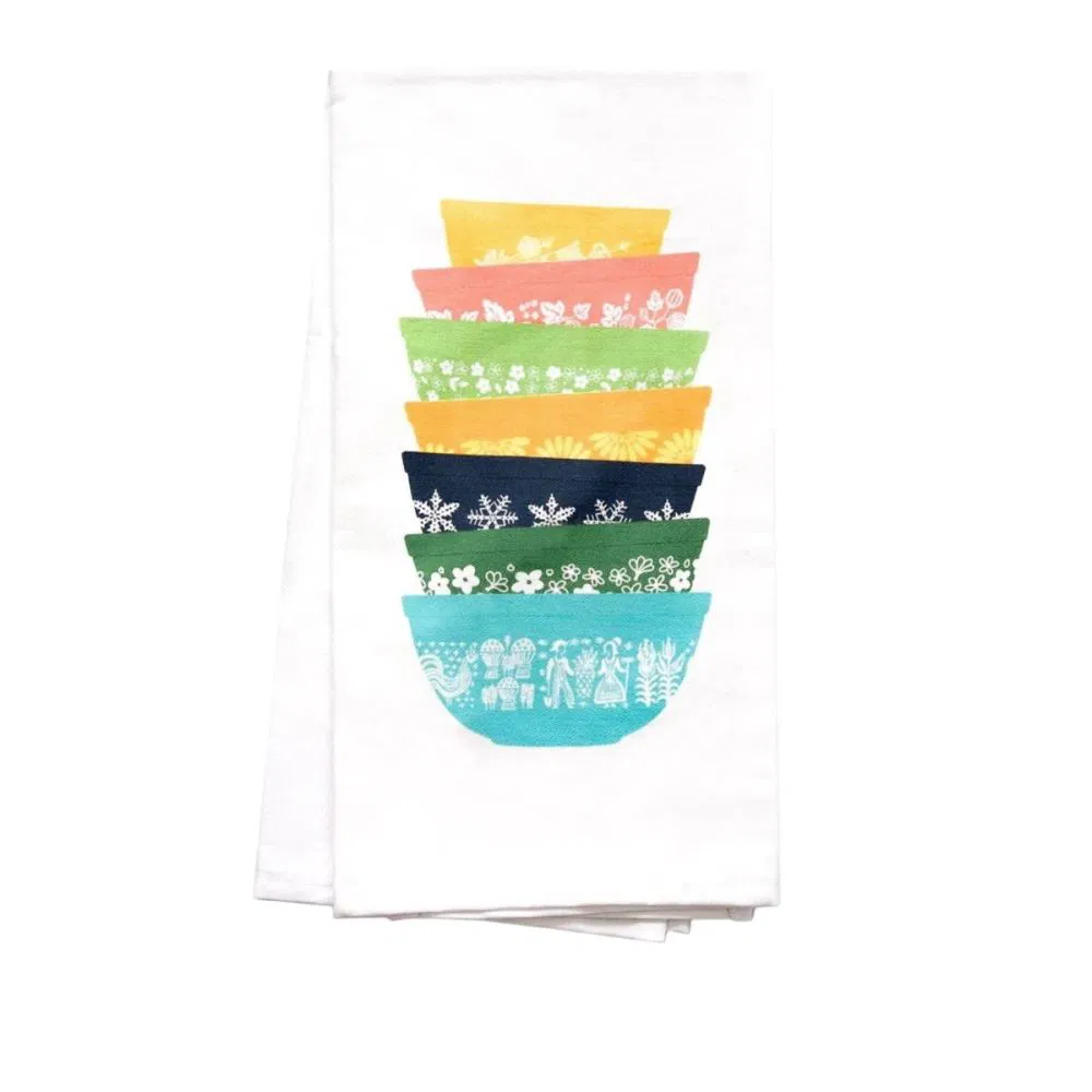 Twinkl Toast Pyrex Single Stack Tea Towel