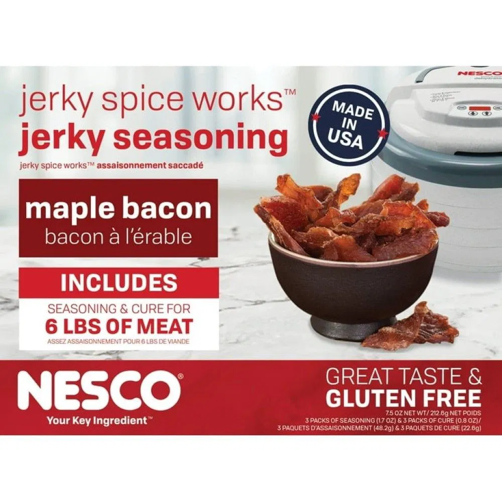 NESCO Jerky Seasoning | Maple Bacon