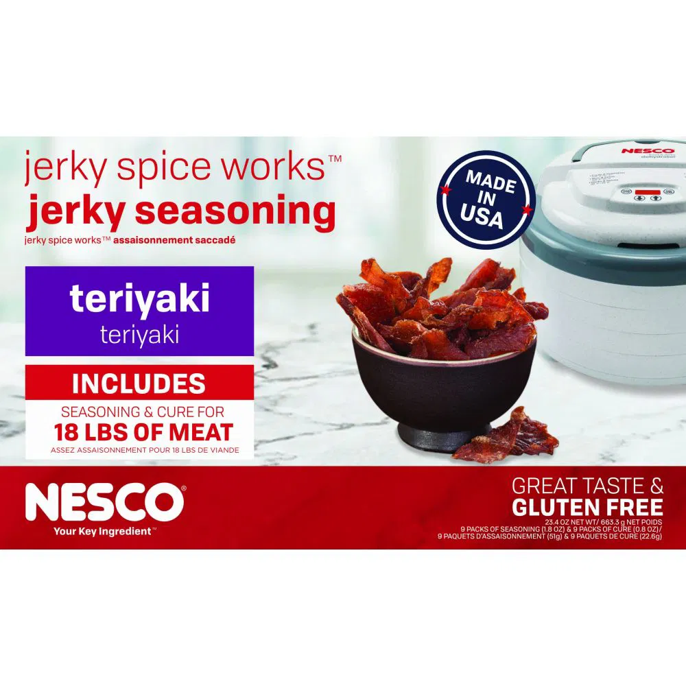 NESCO Teriyaki Flavor Jerky Seasoning