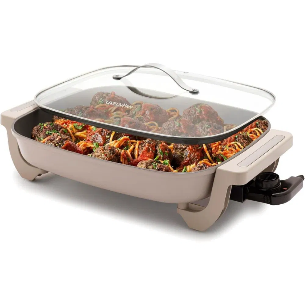 GreenPan Advanced 7 Qt. Skillet | Clay