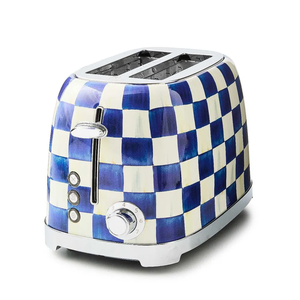 MacKenzie-Childs 2-Slice Toaster | Royal Check
