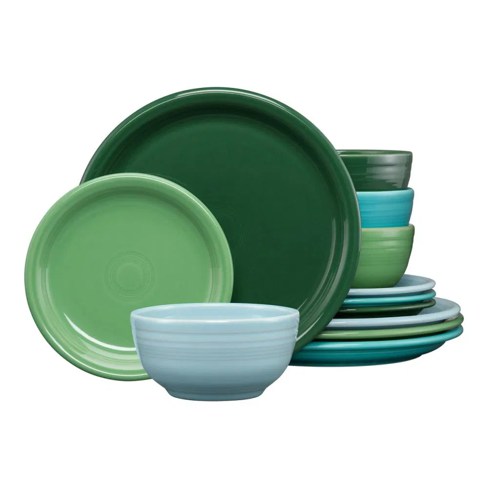 Fiesta® 12-Piece Bistro Coupe Dinnerware Set