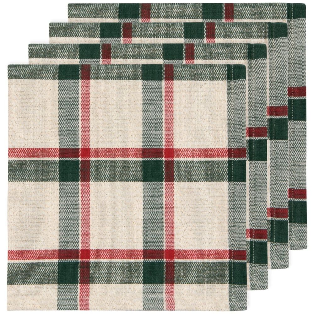 Now Designs by Danica Christmas Napkins | Noel Plaid
