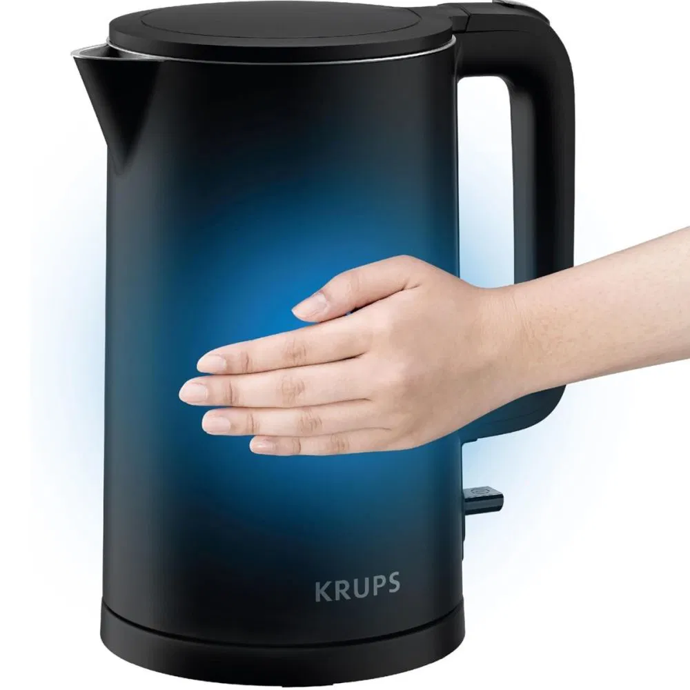 Krups Double Layer Electric Kettle | Black