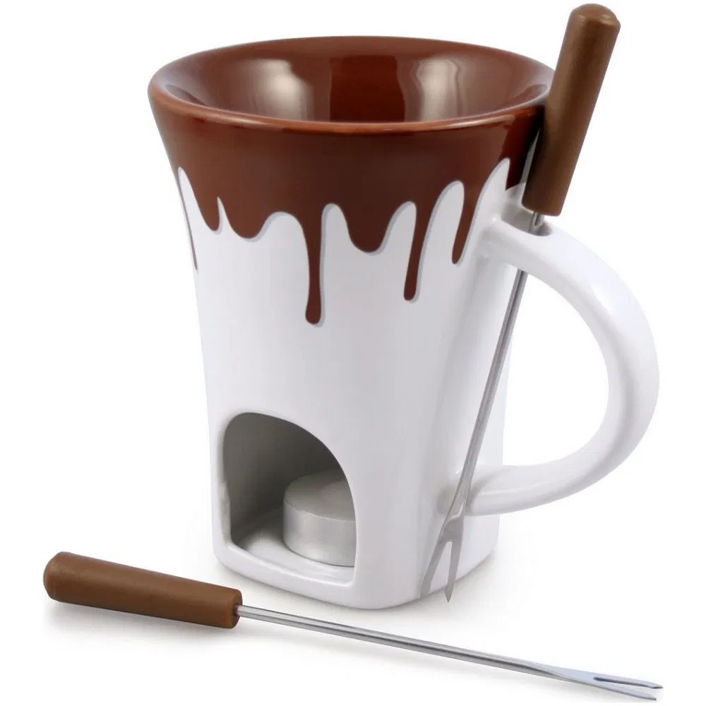 Swissmar Nostalgia Chocolate Fondue Mug Set