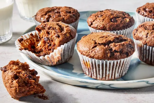 Chocolate Banana Muffins
