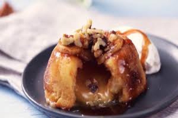 Banana Bread Lava Cake