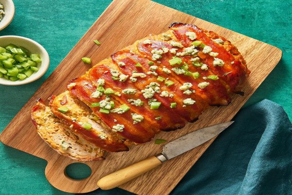 Buffalo Chicken Meatloaf