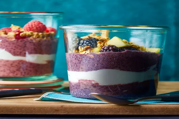 Berry Chia Pudding