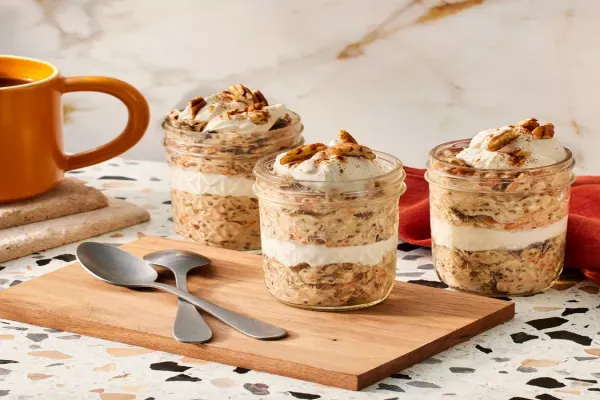 Carrot Cake Overnight Oats