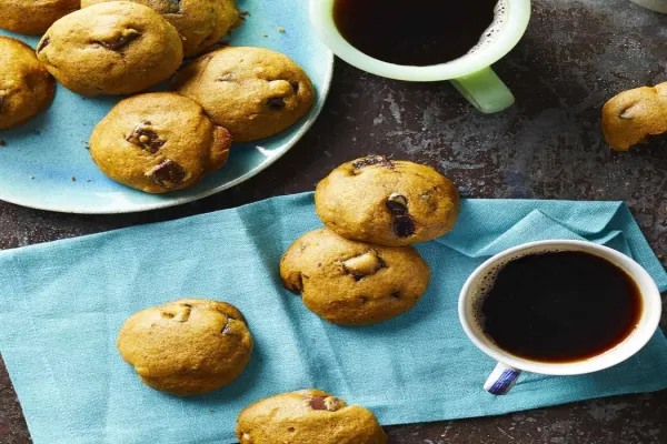 Pumpkin Chocolate Chunk Cookies