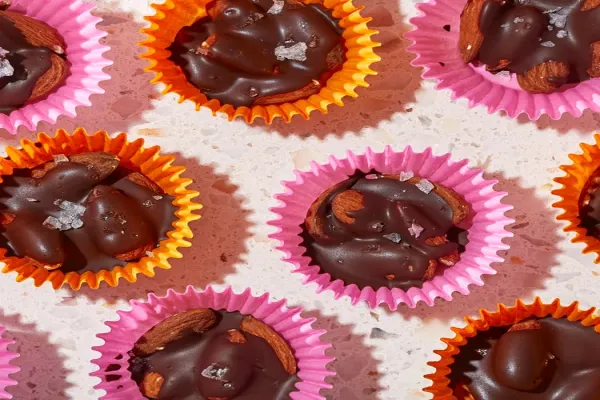 Dark Chocolate Almond Clusters