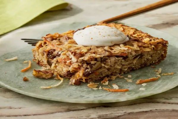 Carrot Cake Baked Oatmeal