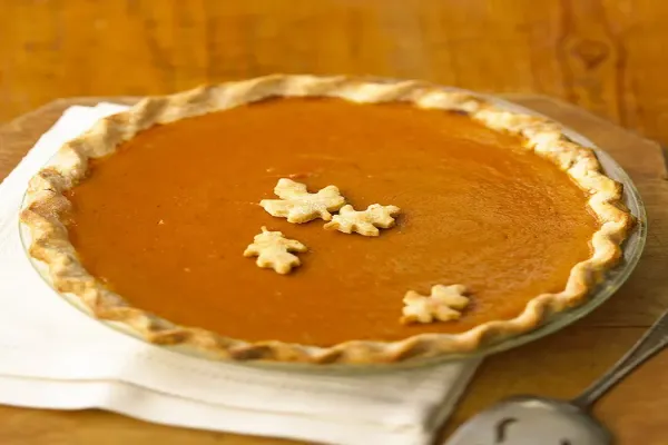Light and Luscious Pumpkin Pie