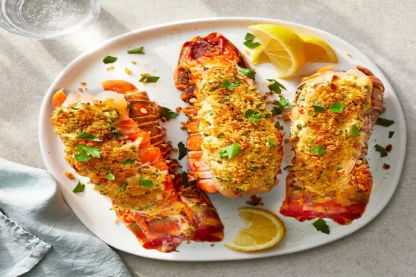 Stuffed Lobster Tails