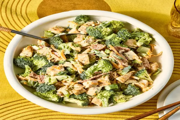 Loaded Chicken & Broccoli Salad