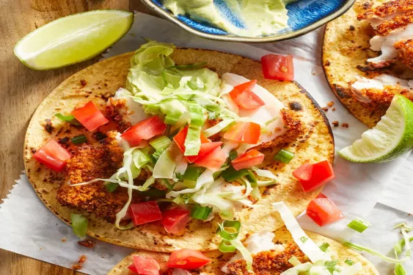Air Fryer Fish Tacos