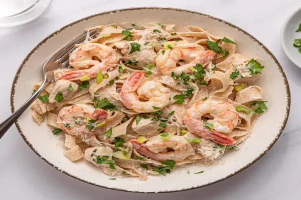 Chicken & Shrimp Alfredo