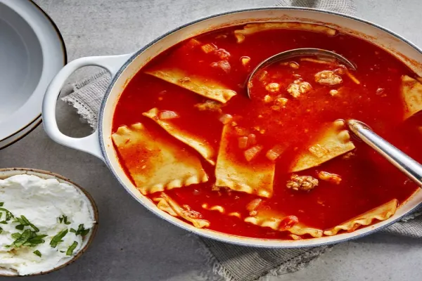 Lasagna Soup