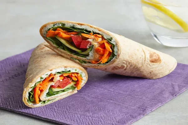 Cream Cheese & Veggie Roll Up