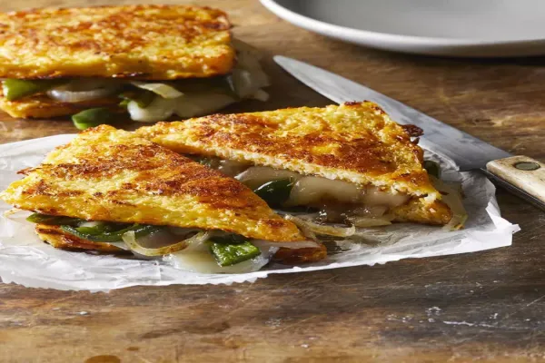 Cauliflower Grilled Cheese Sandwiches