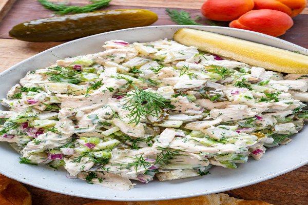 Dill Pickle Chicken Salad