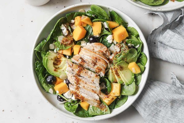 Chicken, Avocado and Mango Salad