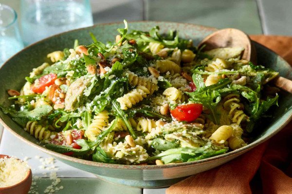 Pesto Chicken Pasta Salad