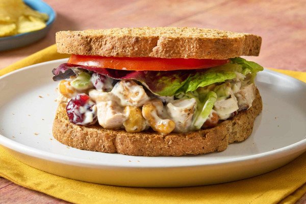 Grilled Chicken Salad Sandwich