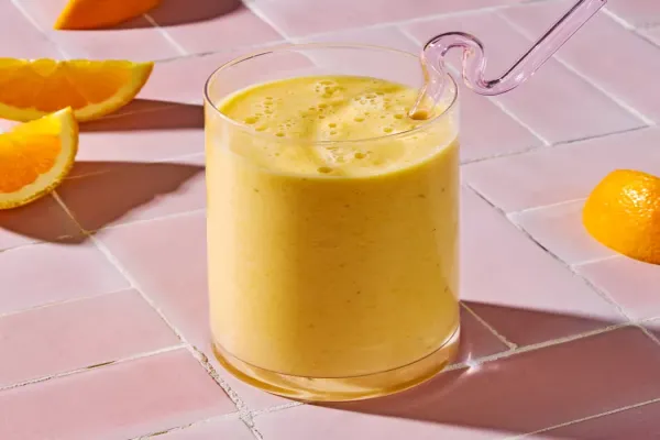 Dylan Dreyers Orange Mango Smoothie