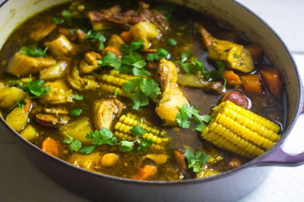 True Dominican Sancocho (Meat and Vegetable Stew)