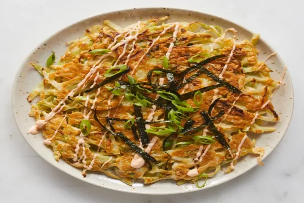 Okonomiyaki Japanese Cabbage Pancake