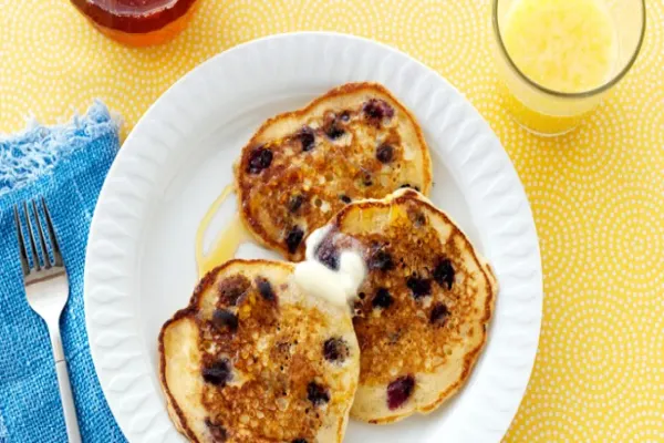 Lemon Blueberry Pancakes
