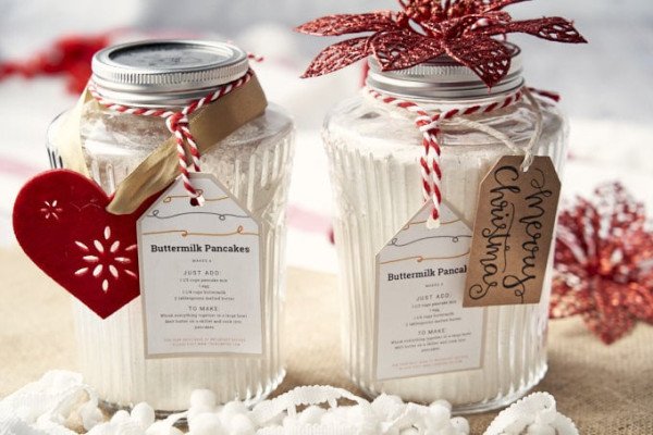 Mason Jar Pancake Mix