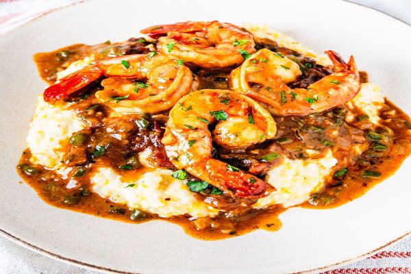 Spicy Shrimp and Grits