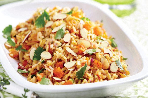 Apricot Almond Pilaf