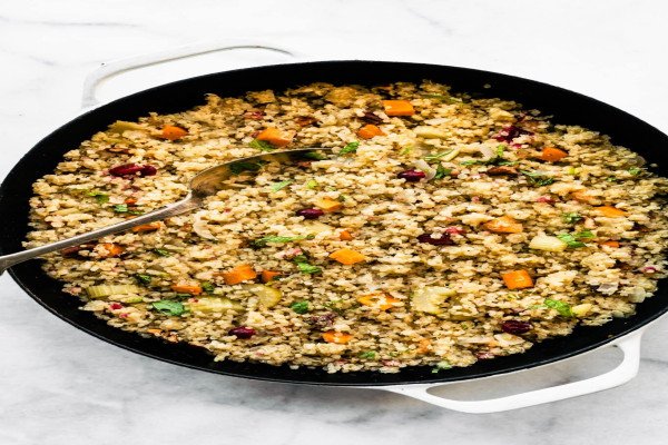Savory Rice and Quinoa Pilaf