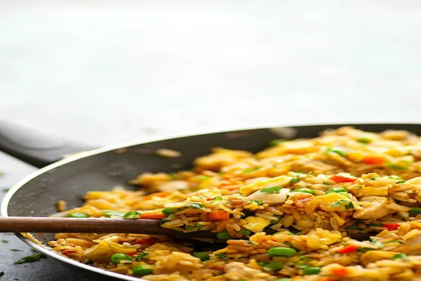 Fried Rice with Cilantro