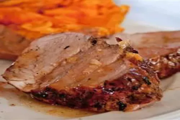 Maple Garlic Marinated Pork Tenderloin