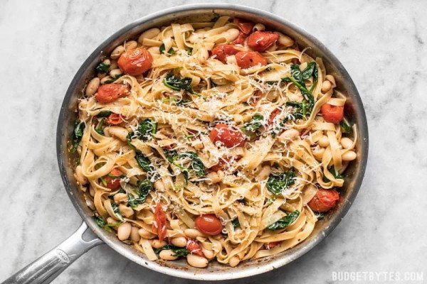 Tuscan Style Pasta with Cannellini