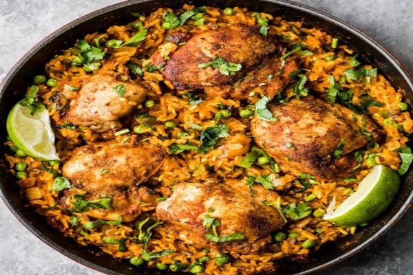 Puerto Rican Arroz con Pollo