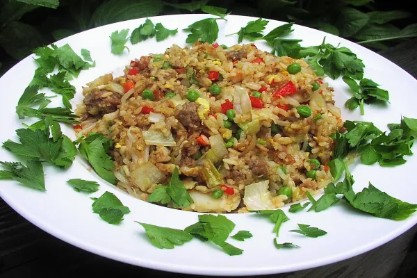 Glo's Sausage Fried Rice